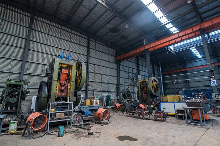 东营网架配件-锥头加工车间